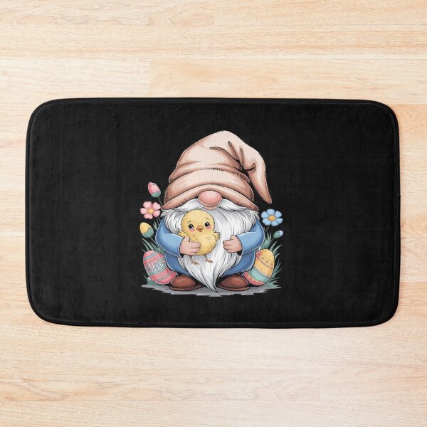 Item preview, Easter Gnome Spring Flower Cottagecore Art Garden With Chick designed and sold by AvenStudioCo.