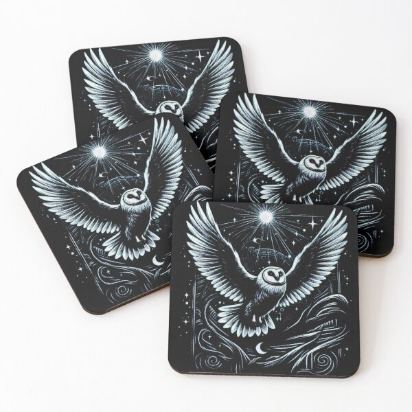 Item preview, Labyrinth, Jareth the Goblin King White Owl designed and sold by NerdiPop.