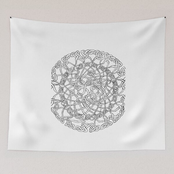 Item preview, Round Celtic pattern designed and sold by artisterik.