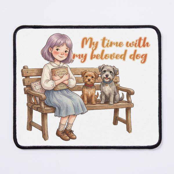 Item preview, My time with my beloved dog designed and sold by LOVEARTDESIGN.