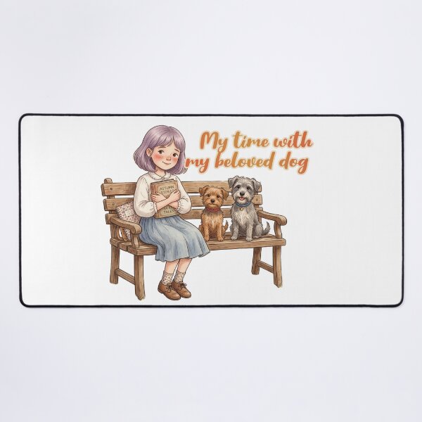 Item preview, My time with my beloved dog designed and sold by LOVEARTDESIGN.