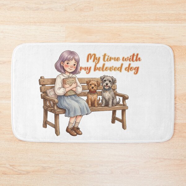 Item preview, Mi tiempo con mi querido perro designed and sold by LOVEARTDESIGN.
