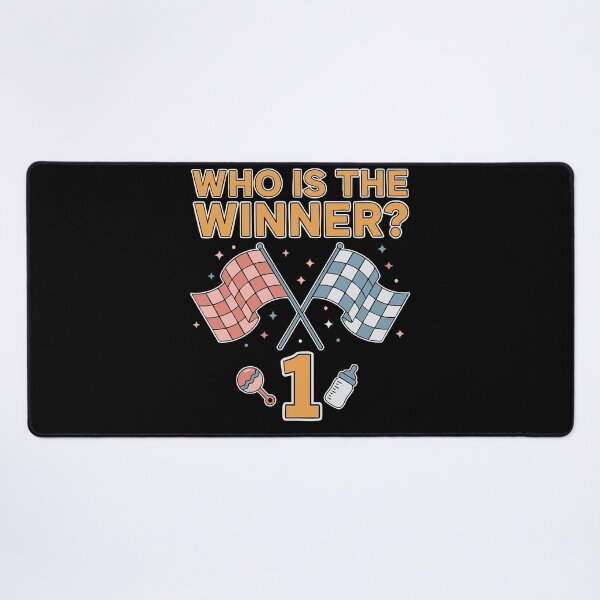 Item preview, Gender Reveal Who Is The Winner Team Blue Team designed and sold by LuminOrb.