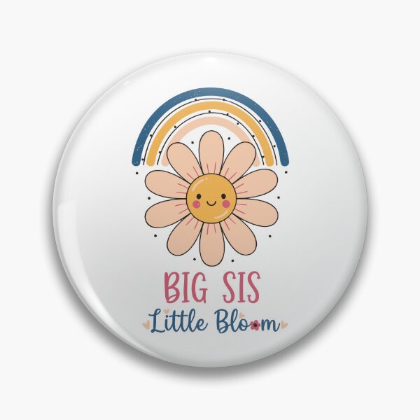 Item preview, Gender Reveal Big Sis Little Bloom Baby Shower designed and sold by LuminOrb.
