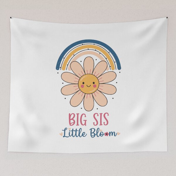 Item preview, Gender Reveal Big Sis Little Bloom Baby Shower designed and sold by LuminOrb.