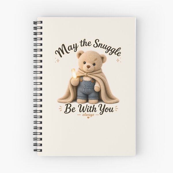 Item preview, Cute Teddy Bear Design – May the Snuggle Be With You Cozy Aesthetic designed and sold by Teddily Ever After.