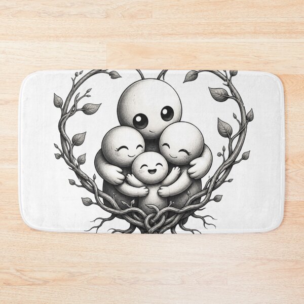 Item preview, Cute Ghost Family Gift designed and sold by InkNovaLab.