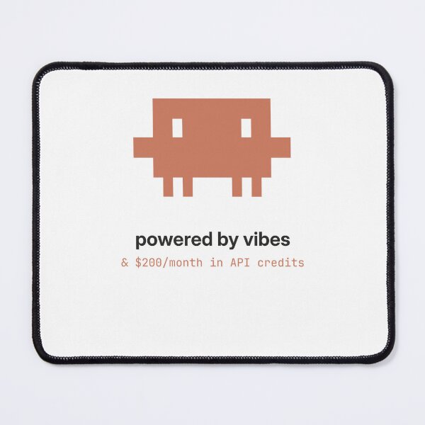 Item preview, Claude - Powered By Vibes designed and sold by themotivational.