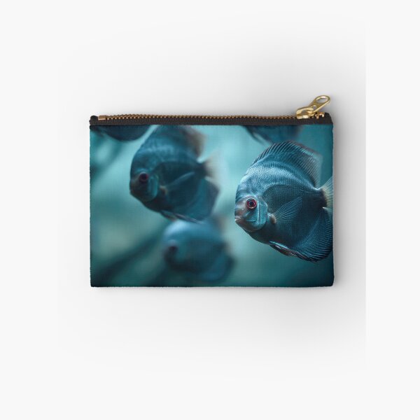 Item preview, Fish swim in an aquarium display designed and sold by anytka.