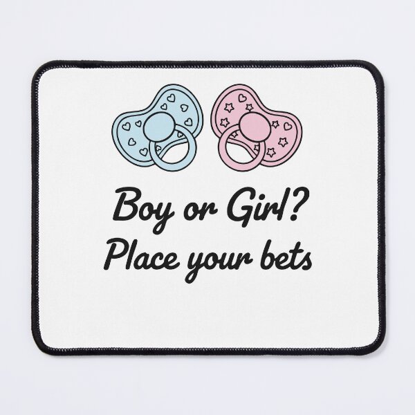 Item preview, Gender Reveal Boy Or Girl Place Your Bets Baby designed and sold by LuminOrb.