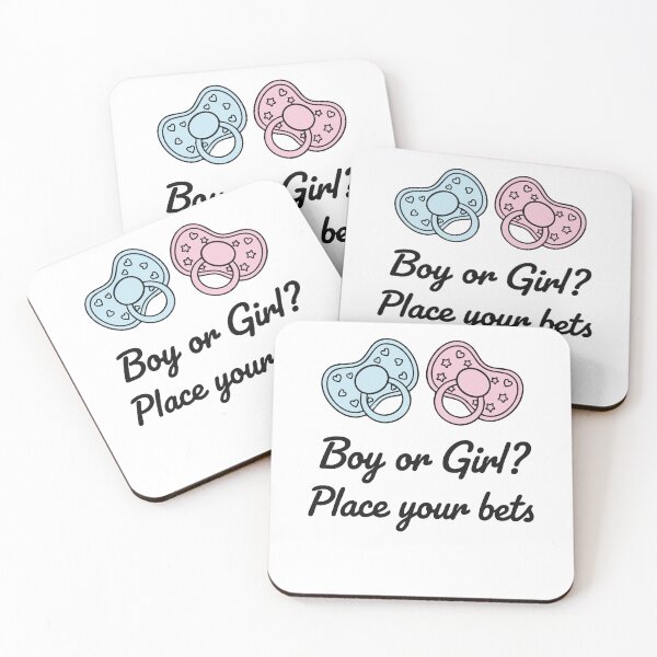 Item preview, Gender Reveal Boy Or Girl Place Your Bets Baby designed and sold by LuminOrb.