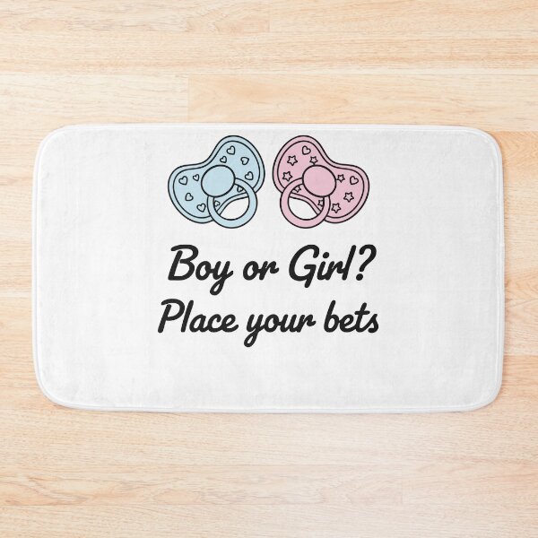Item preview, Gender Reveal Boy Or Girl Place Your Bets Baby designed and sold by LuminOrb.