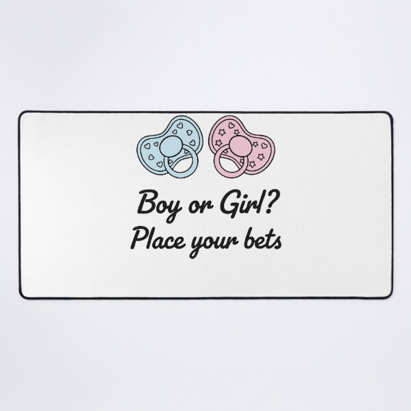 Item preview, Gender Reveal Boy Or Girl Place Your Bets Baby designed and sold by LuminOrb.