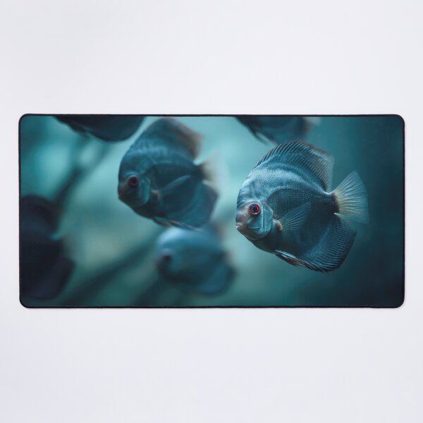 Item preview, Fish swim in an aquarium display designed and sold by anytka.