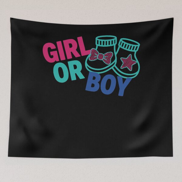 Item preview, Gender Reveal Girl Or Boy Baby Shower Gender designed and sold by LuminOrb.