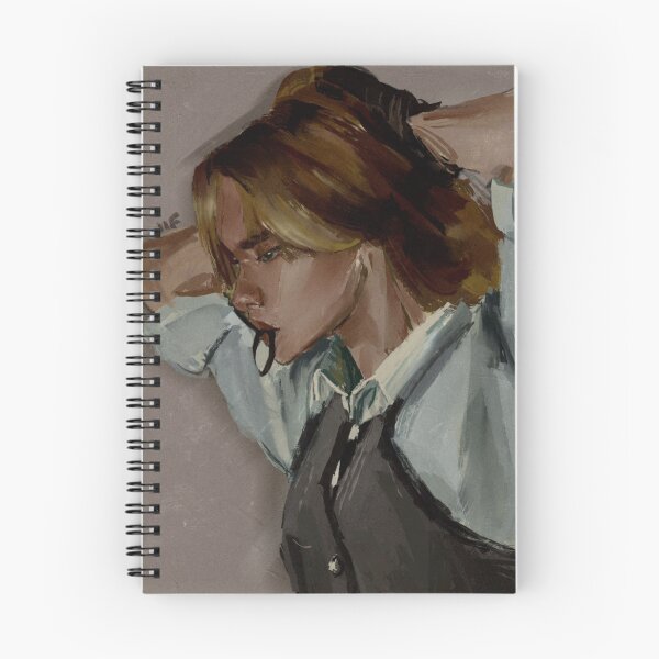 Item preview, Painterly girl portrait - The Hair Tie designed and sold by Jasmine Froley.