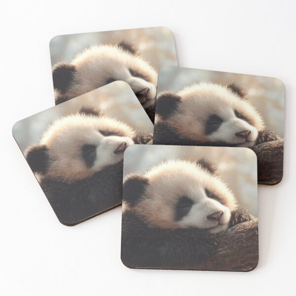Item preview, Panda naps on a branch designed and sold by anytka.
