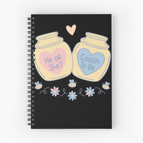 Item preview, Gender Reveal He Or She Cousin To Be Baby Shower designed and sold by LuminOrb.