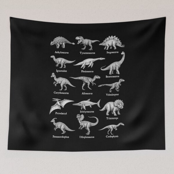 Item preview, Prehistoric Dinosaur Chart Dino Paleontology Dinosaurs designed and sold by GrandeDuc.