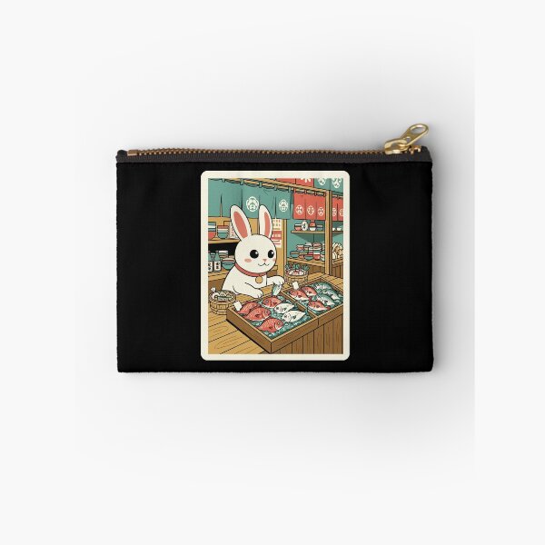 Item preview, Bunny Fish Market Cute Japanese Shop Scene designed and sold by JordynLadukeg65.