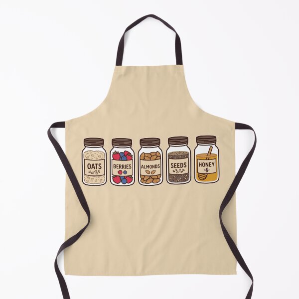 Item preview, Pantry Jars with Oats Berries Almonds Honey designed and sold by PragmaticP.