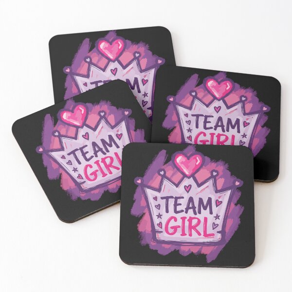 Item preview, Gender Reveal Team Girl Baby Shower Mom Dad designed and sold by LuminOrb.