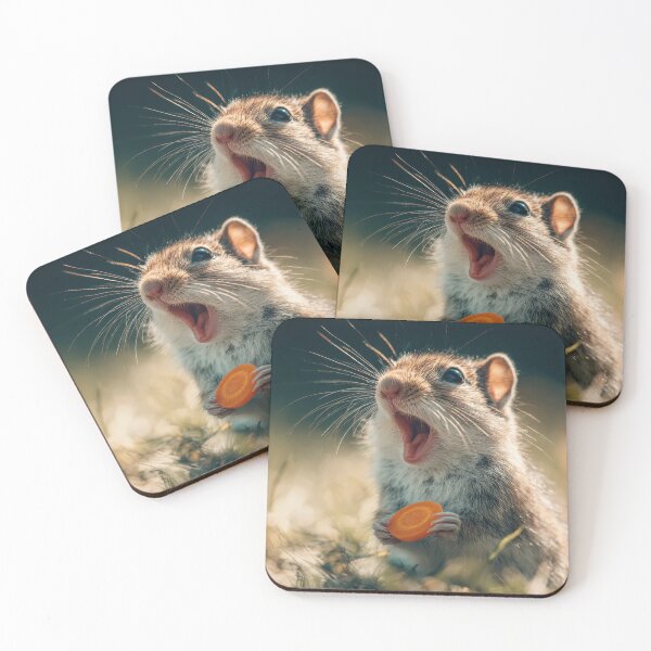Item preview, Squirrel enjoys snack in sunny grass designed and sold by anytka.