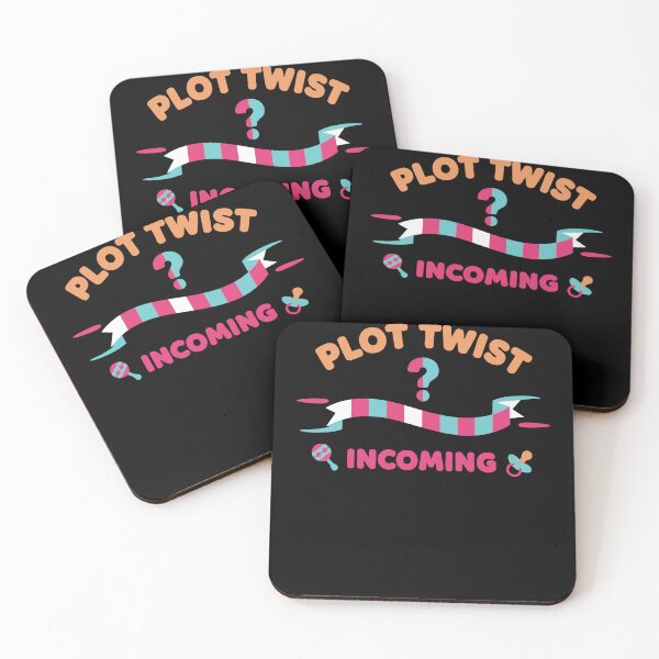 Item preview, Gender Reveal Plot Twist Incoming Baby Shower Team designed and sold by LuminOrb.