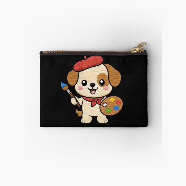 Item preview, Dog Painter – Cute Kawaii Artist Puppy Design designed and sold by ColorSplash123.