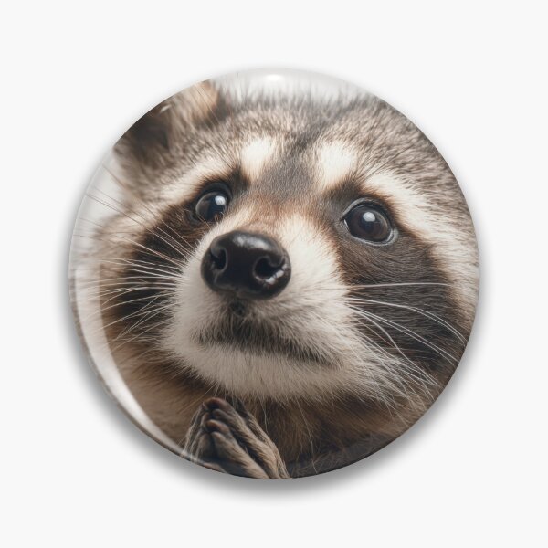 Item preview, Raccoon with paws together designed and sold by anytka.