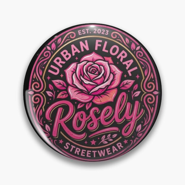 Item preview, Urban Floral Rosely Streetwear Rose Emblem designed and sold by RoyalDeluxGo.