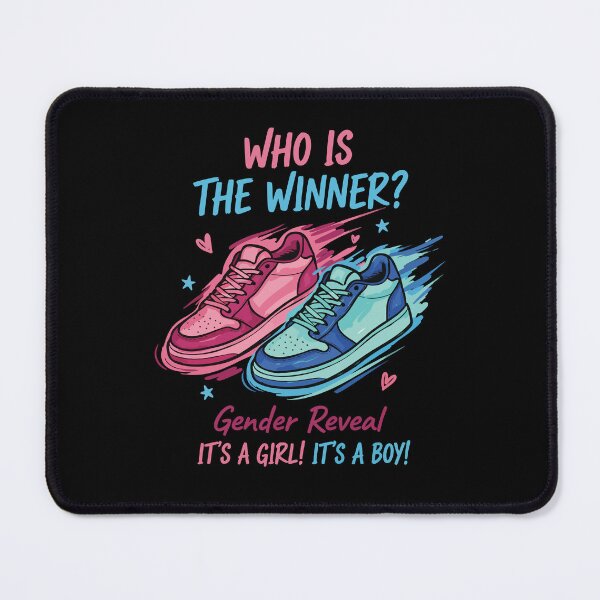 Item preview, Gender Reveal Who Is The Winner Team Boy Team Girl designed and sold by LuminOrb.