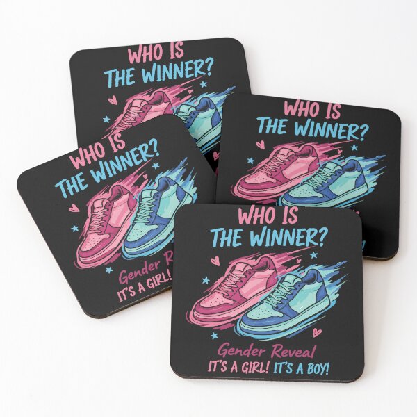 Item preview, Gender Reveal Who Is The Winner Team Boy Team Girl designed and sold by LuminOrb.
