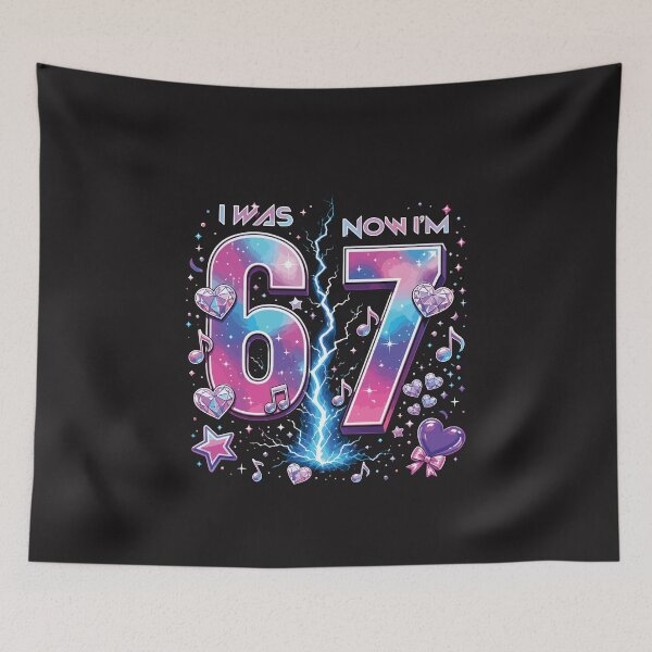 Item preview, I Was 6 Now I'm 7 K Pop Birthday Girl Shirt 7th Birthday Cute Music Kids designed and sold by kiralynstration.