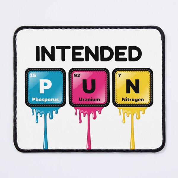 Item preview, Science intended pun designed and sold by Brainy_Prints.