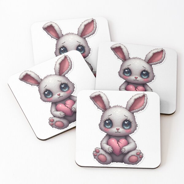 Item preview, Creepy Cute Stitched Bunny designed and sold by TH cartoon world.
