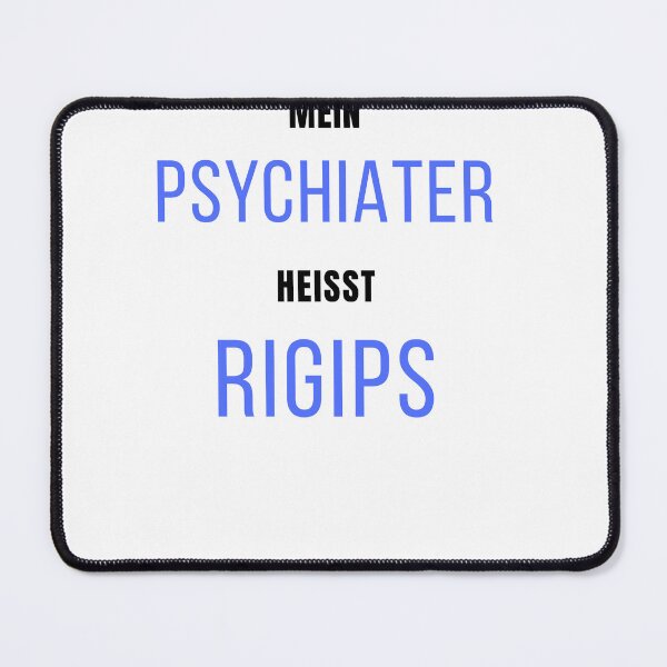 Item preview, My psychiatrist is called Rigips - drywaller saying designed and sold by FivehundredStar.