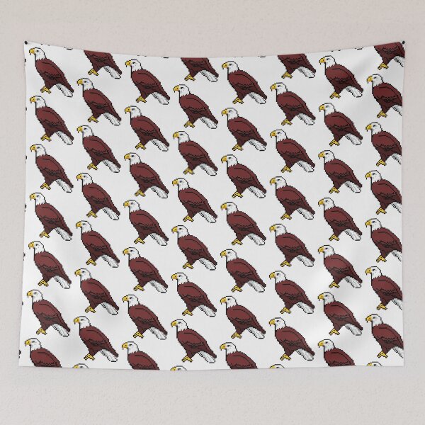 Item preview, american eagle, pixel style design designed and sold by geekmania48.