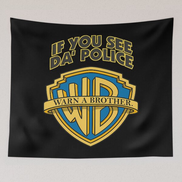 Item preview, If You See Da'Police Warn A Brother designed and sold by ramadankarim.
