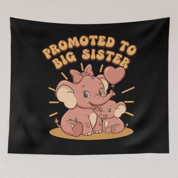 Item preview, Gender Reveal Promoted To Big Sister Baby Shower designed and sold by LuminOrb.