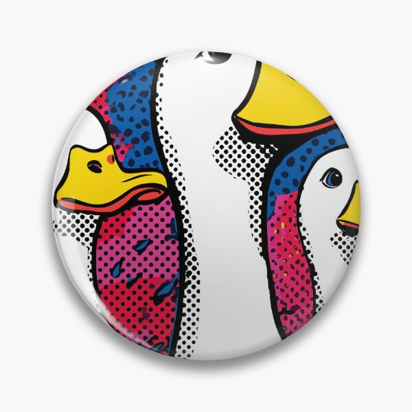 Item preview, Colorful Pop Art Ducks designed and sold by lautir.