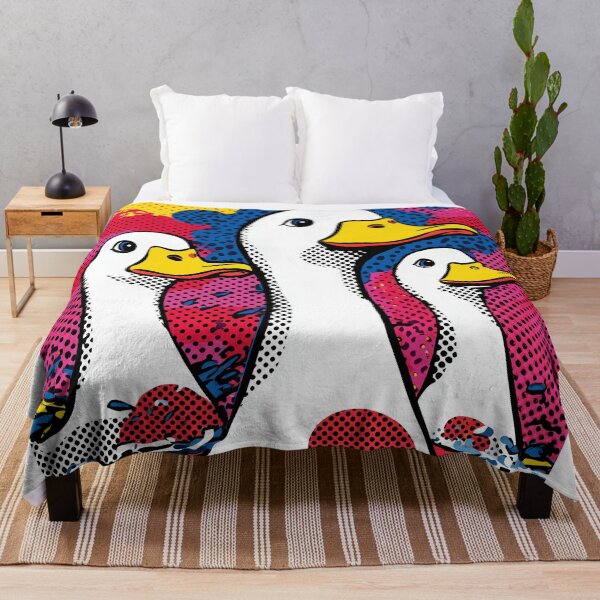 Item preview, Colorful Pop Art Ducks designed and sold by lautir.