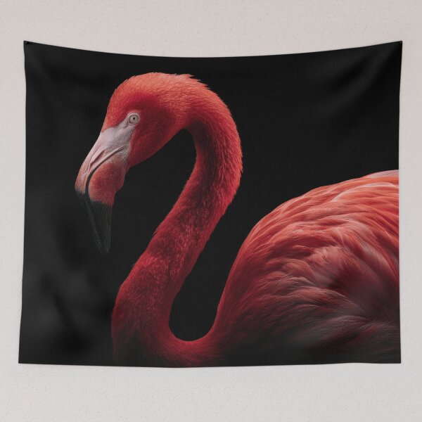 Item preview, Flamingo still in dark designed and sold by anytka.