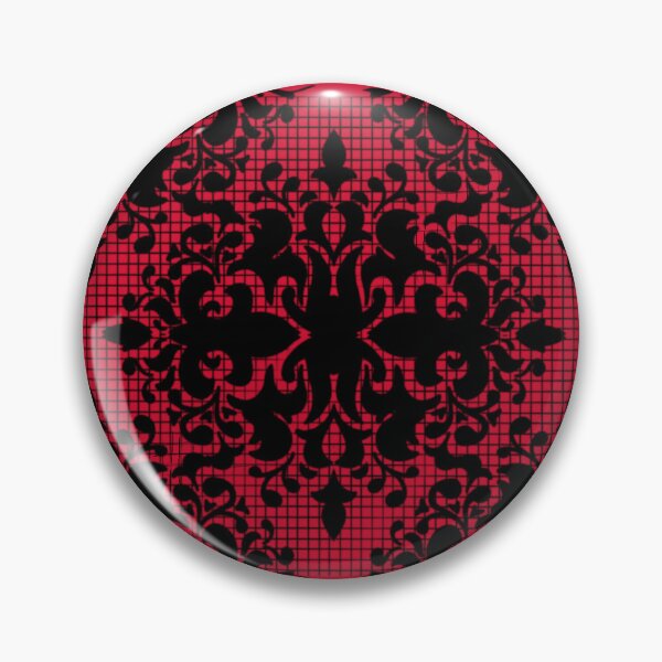 Item preview, Black Lace Stripes on Red designed and sold by SpecialKay Studio.