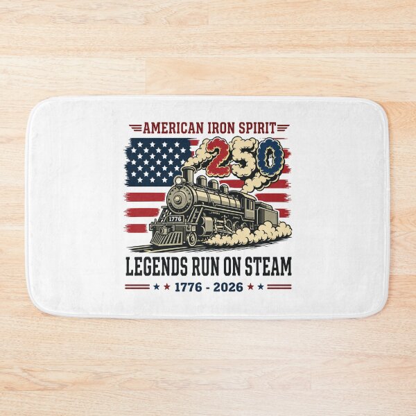 Item preview, Vintage Train USA 250 Years 1776 2026 Patriotic Steam Engine designed and sold by kiralynstration.