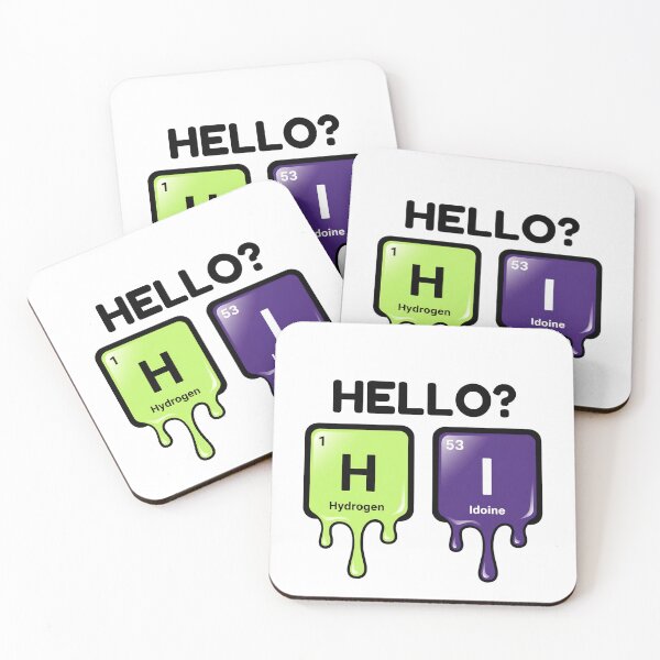 Item preview, Hello science! designed and sold by Brainy_Prints.