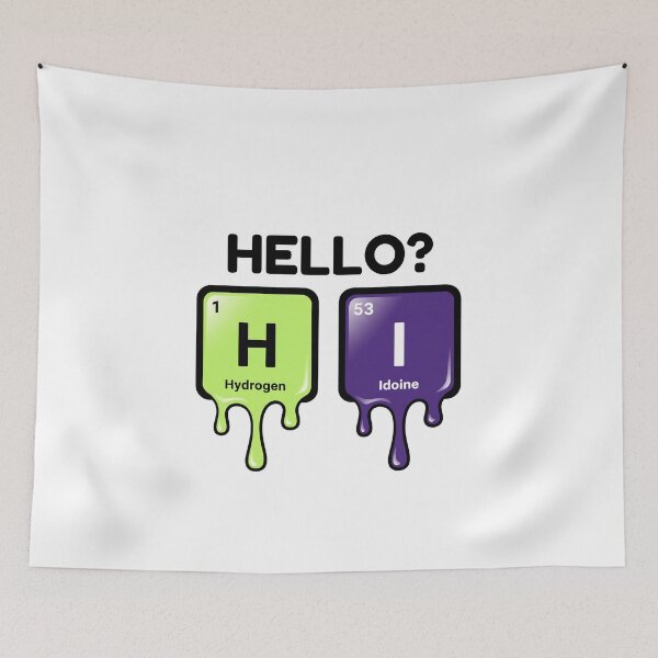 Item preview, Hello science! designed and sold by Brainy_Prints.