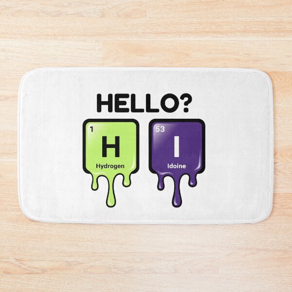 Item preview, Hello science! designed and sold by Brainy_Prints.