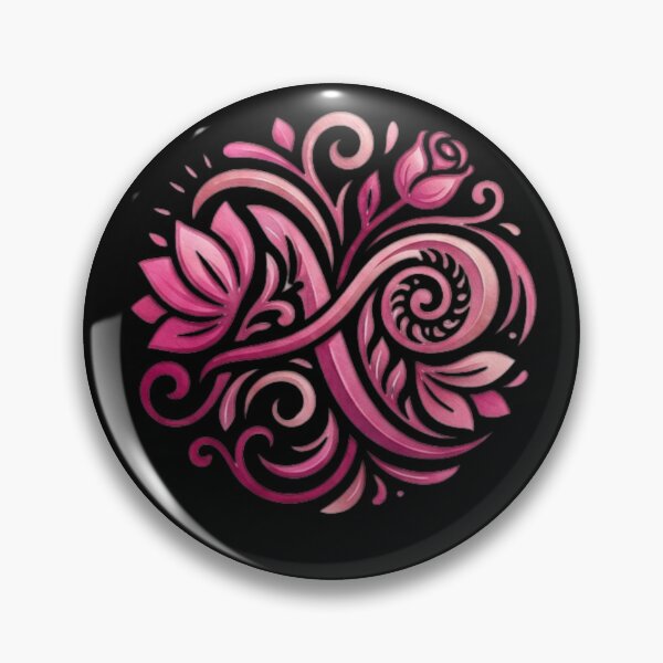 Artikelvorschau, Luxury Pink Floral Ornament Mandala entworfen und verkauft von RoyalDeluxGo.