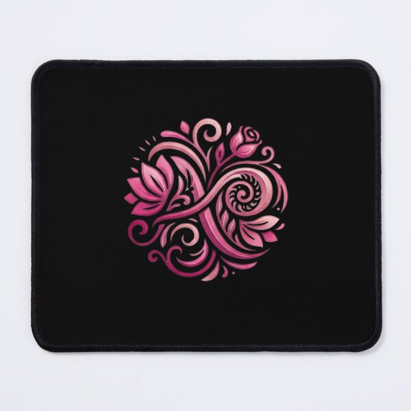 Item preview, Luxury Pink Floral Ornament Mandala designed and sold by RoyalDeluxGo.